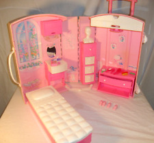 RARE 1995 Vintage Mattel Barbie Traveling Playhouse Suitcase Playset for sale  Shipping to South Africa