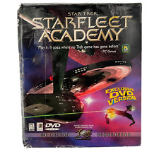 Star Trek: Starfleet Academy (PC: Windows, 1998) Raro DVD Versión 3-D Simulación segunda mano  Embacar hacia Argentina