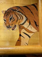 Tiger painting wooden for sale  College Park