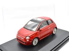 Modelo de carro escala 1:43 Fiat 500 veículos fundidos vermelhos coleção de estrada comprar usado  Enviando para Brazil