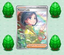 Pokemon - Parasol Lady - 255/182 - SV - Paradox Rift - Special Illustration R NM for sale  Shipping to South Africa
