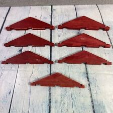 Lincoln Log Roof Trusses Lot of 7 Pieces 3 Notch Replacement 8.25" Long Building for sale  Shipping to South Africa