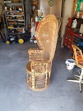 Peacock chair emmanuelle for sale  Hammond