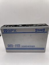 Receptor estéreo GPX AM FM testado funciona muito bom estado comprar usado  Enviando para Brazil