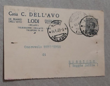 1923 biglietto postale usato  Pescara