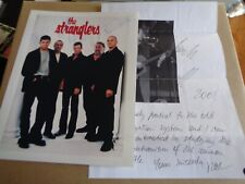 Stranglers signed autograph for sale  WAKEFIELD