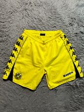 Pantalones cortos vintage Kappa Borussia Dortmund talla M amarillo fútbol Bundesliga segunda mano  Embacar hacia Argentina