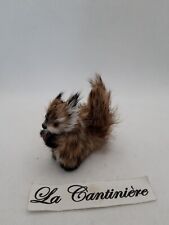 Figurine écureuil fourrure d'occasion  Ermont