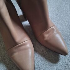 Zara beige leather for sale  PETERBOROUGH