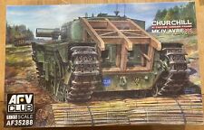 AFV Club 1/35 Churchill Mk.IV AVRE tank with fascine carrier frame, used for sale  BRIGHTON