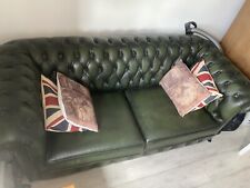Seater chesterfield sofa for sale  LEEDS