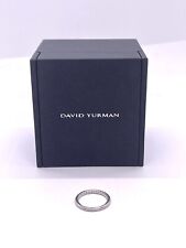 David Yurman DY Eden Platinum Band 2mm Sz 4.5 for sale  Shipping to South Africa