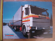 Poster centerfold scania d'occasion  Talant