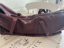leather holdall red for sale  FILEY
