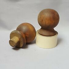 Pair pine ball for sale  Shipping to Ireland