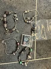 Used, TROLLBEADS PANDORA BRACELETS X4 CHARMS JOBLOT LOTS OF CHARMS for sale  Shipping to South Africa