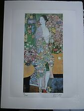 Klimt lithographie certificat d'occasion  Avignon