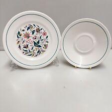 Queen Anne Kismet Tea Plate And Saucer vintage, bone china, floral for sale  Shipping to South Africa