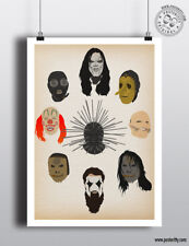 Slipknot minimalist poster for sale  MATLOCK