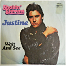 Shakin stevens justine for sale  Shipping to Ireland