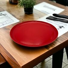 Red dinner plate for sale  READING