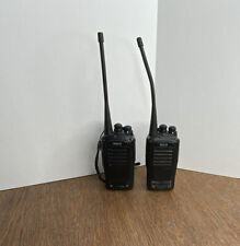 RCA BR250U radio comercial de 2 vías walkie talkie profesional 2 radios 2 baterías segunda mano  Embacar hacia Mexico