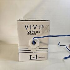 Cabo VIVO UTP Cat-5e 4 250 pés azul CABO-V013B leitura comprar usado  Enviando para Brazil