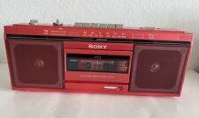 Vintage Sony RED Sound Rider CFS-230 Boombox Rádio Cassete REPAROS comprar usado  Enviando para Brazil