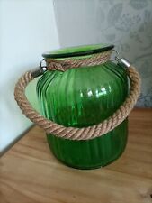 Large green glass for sale  BURY ST. EDMUNDS