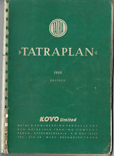 Tatra tatraplan owner for sale  Shipping to United Kingdom