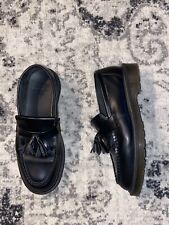 Used, Doc Martens, Adrian Black Leather Tassle Loafers, Men’s US Size 8 Women’s 9 for sale  Shipping to South Africa