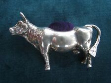 solid silver pin cushion for sale  NORWICH