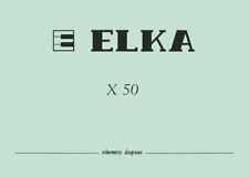 Elka service manual usato  Italia