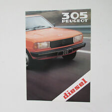 Peugeot 305 diesel for sale  LONDON