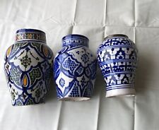 Three moroccan safi for sale  NEWARK