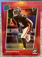 Kyle Pitts 2021 Donruss Optic Rated Rookie Pink RC #211 Atlanta Falcons, used for sale  Shipping to South Africa