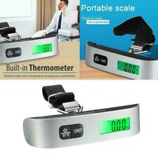 50kg Digital Luggage Scale Portable Electronic LCD Weigher Suitcase U9C9 New, used for sale  Shipping to South Africa