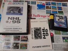 NHL 95 Sega mega drive Boxed Pal.Boîte+ jeu + notice, usado comprar usado  Enviando para Brazil