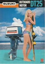 Vintage Suzuki Outboard Motor DT25 Leaflet 1970s? Genuine Original, used for sale  Shipping to South Africa