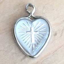 Heart charm white for sale  Santa Fe