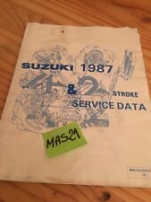 Suzuki 1987 manuel d'occasion  Decize