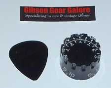 Gibson Les Paul Knob velocidade única preto ridged peças de guitarra RD HP SG aderência personalizada comprar usado  Enviando para Brazil
