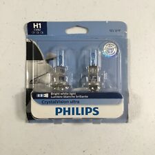 Philips H7 White CrystalVision lâmpada de farol brilhante ultra atualizada pacote com 2 comprar usado  Enviando para Brazil