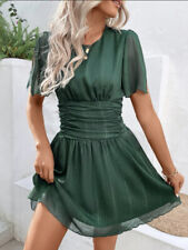 Kleid grün shein gebraucht kaufen  Bad Langensalza