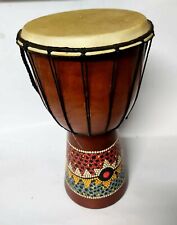 African Drum Wood Vintage Musical Instrument Darbuka Skin Handmade 15.7 inch for sale  Shipping to South Africa