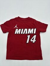 Usado, Camiseta Miami Heat Niño Pequeño 2T Nike Roja...#3198 segunda mano  Embacar hacia Argentina