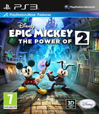Disney Epic Mickey 2 The Power of Two PS3 jogo de filme (com manual), usado comprar usado  Enviando para Brazil