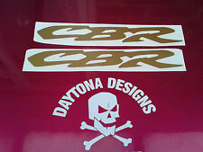 CBR BELLY PAN LOWER FAIRING CUSTOM GOLD GRAPHICS DECALS STICKERS for sale  Shipping to South Africa