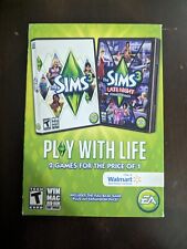 Used, Sims 3 + Late Night Expansion PC Win/Mac Walmart Only, Play With Life for sale  Shipping to South Africa
