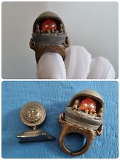 Official Studio Ghibli Japan Howl's Moving Castle Calcifer Figure Ring for sale  Shipping to South Africa
